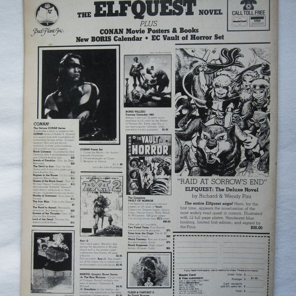 1982 The Savage Sword of Conan #84 - Marvel Comics Magazine - Picture 3 of 8